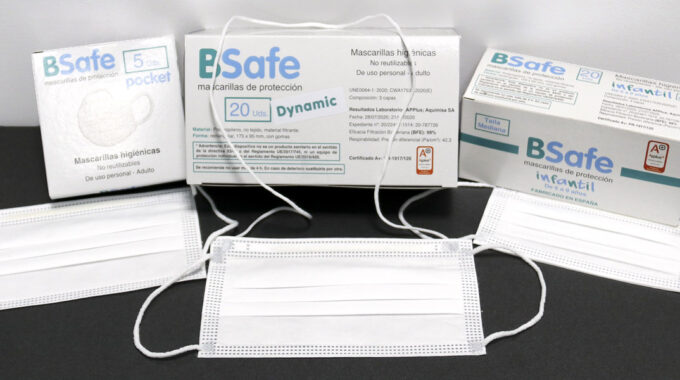 BSafe mascarillas de protección